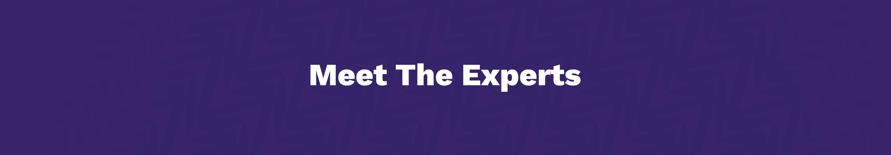 meet the experts meet the experts